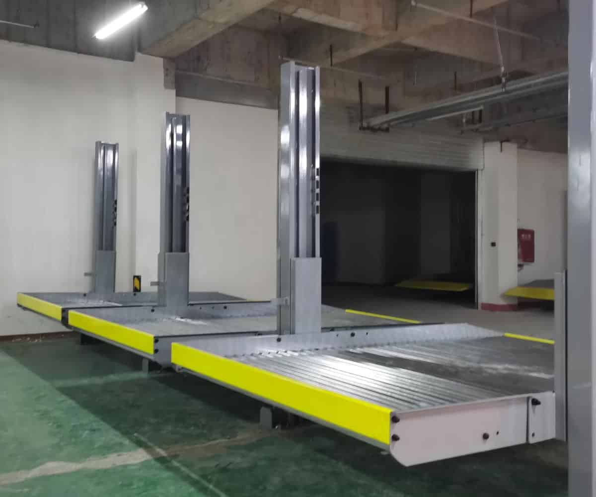 家用簡易升降類立體停車拆除